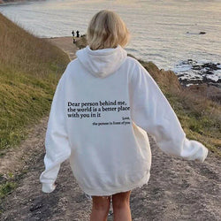 "Dear Person Behind Me" Sweatshirt